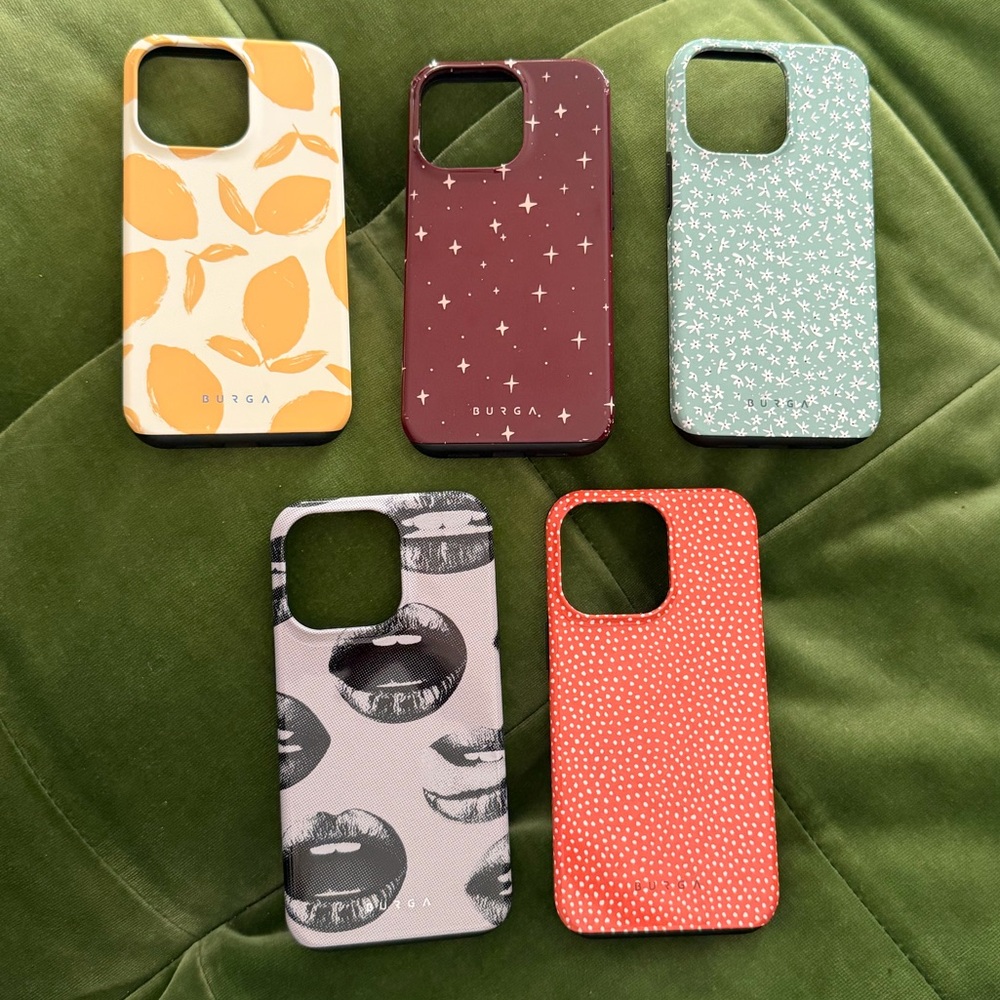 Bundle of Burga iPhone 13 Pro Cases